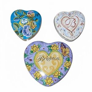 Set of 3 Brighton Jewelry Tins